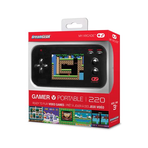 Dreamgear My Arcade Gamer V Handheld Gaming System With 220 Games Ebay
