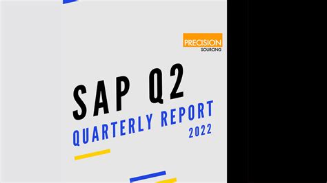 Sap Q2 Overview Precision Sourcing