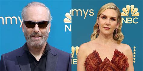 ‘better Call Saul Co Stars Bob Odenkirk And Rhea Seehorn Step Out For