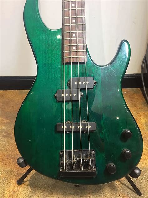 Ibanez Tr Series Electric Bass Guitar Trans Green 1995 Reverb