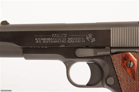 Colt Commander 1911a1 45acp Used Gun Inv 219489