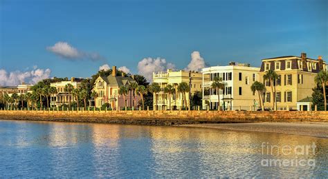 Charleston Battery Row Of Homes Photograph By Dustin K Ryan Pixels