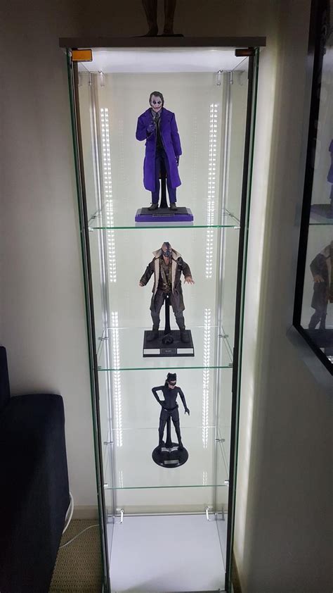Ikea's detolf glass display case and dioder led lights. IKEA Detolf LEDs. Invisible LED light kit designed ...