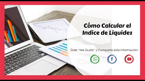 C Mo Calcular El Indice De Liquidez Youtube