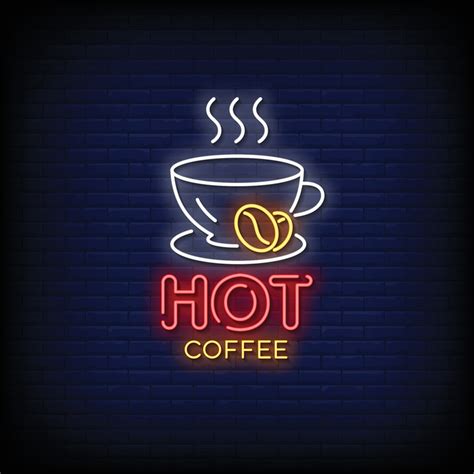 Neon Coffee Vector Art Icons And Graphics For Free Download
