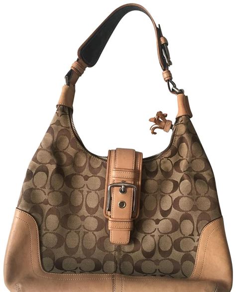 Coach Classic Purse Tan Leather Hobo Bag Tradesy