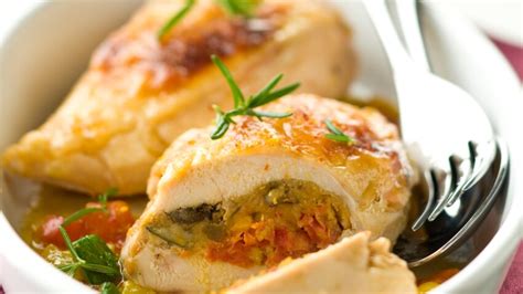 Filets de poulet farcis au jambon facile et rapide découvrez les