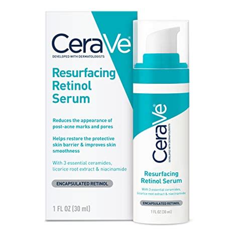 Cerave Retinol Serum For Post Acne Marks And Skin Texture Pore