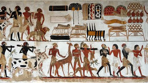 Egyptian Wall Painting Of Temple Of Beit El Wali By Ricardmn