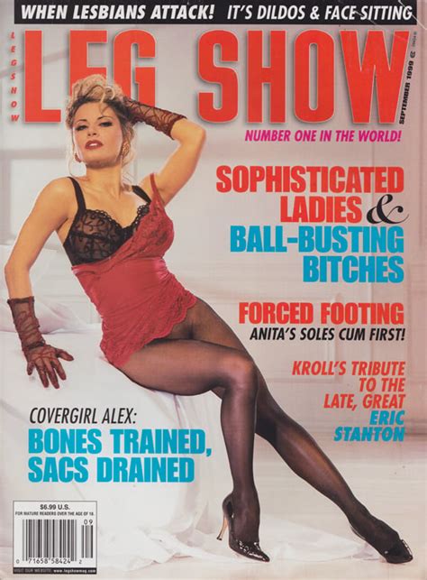Leg Show September 1999 Magazine Leg Show Sep 1999