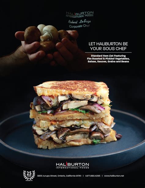 Who are at the top of their game. Products | Haliburton International Foods