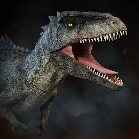 Giganotosaurus Jurassic World Dominion Cgtrader