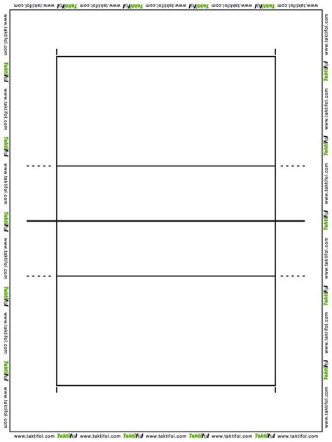 Printable Blank Volleyball Court Rotation Sheets Printable Word Searches