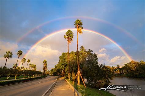Double Rainbow After Hurricane Nicole 2022 Hdr Photography By Captain