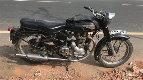 Royal enfield bullet, classic 350, thundrbird, cafe racer. Royal Enfield 1958 Model - YouTube