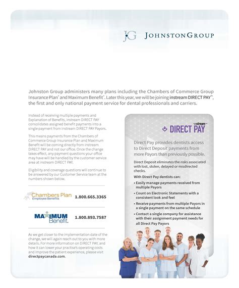 Instream Direct Pay Johnston Group Launch Instream For Dental