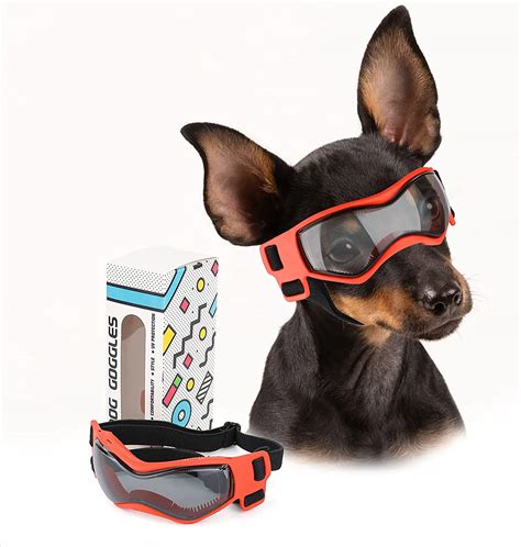 Petleso Dog Goggles Small Breed Dog Sunglasses For Small