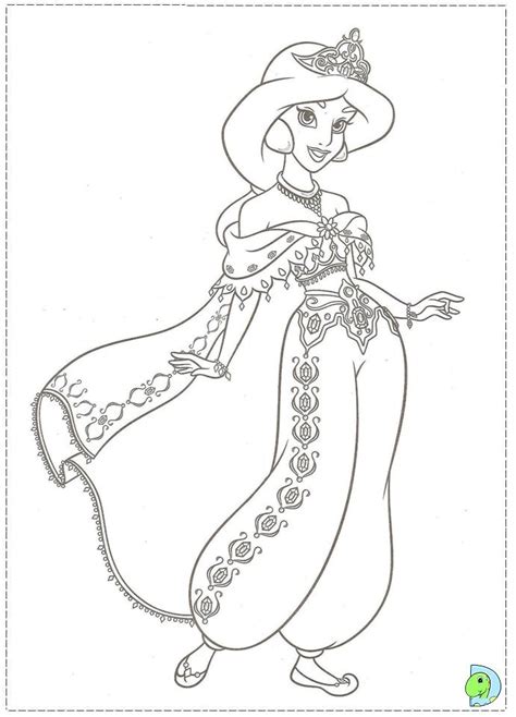 Jasmine Coloring Page Templates For Any