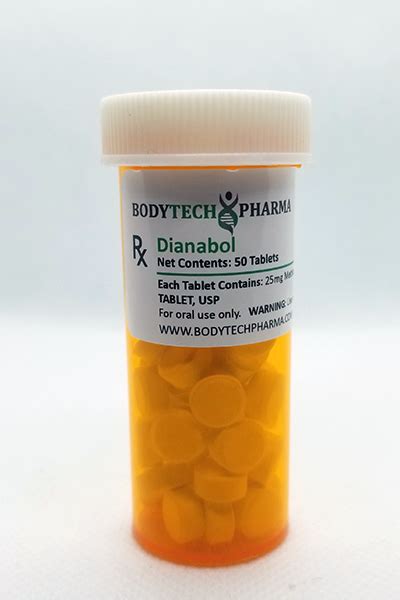 Dianabol 25mg 540014 Bodytech Pharma
