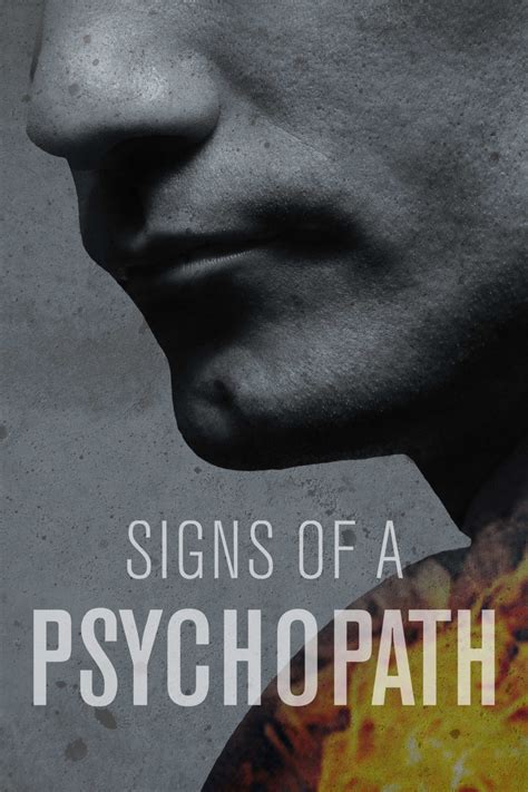 Signs Of A Psychopath 2020 The Poster Database Tpdb