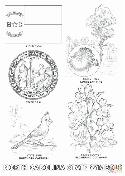 Your students will love them! Arizona State Bird Coloring Page Lovely north Carolina ...