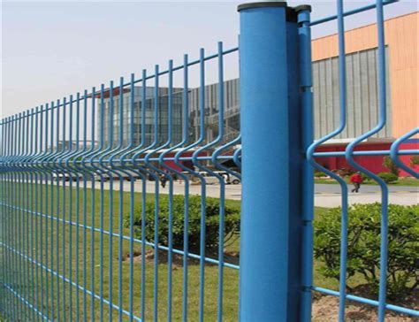 Powder Coated Wire Mesh Fence Welded Mesh Fencing For Safe Protection