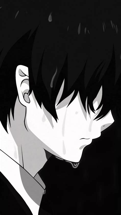 Broken Heart Sad Anime Wallpaper Iphone Boy Bmp Vip