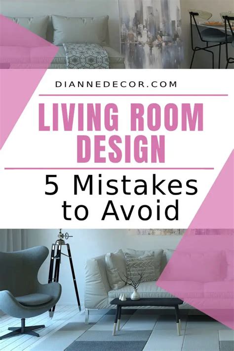 Living Room Design 5 Mistakes To Avoid