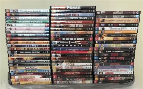 Paramount Widescreen Collection 68 Dvds 53 Sealed 15 Played Once