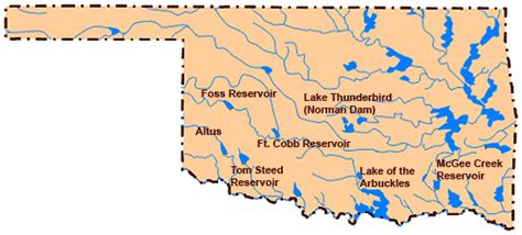 Oklahoma Lakes And Reservoirs
