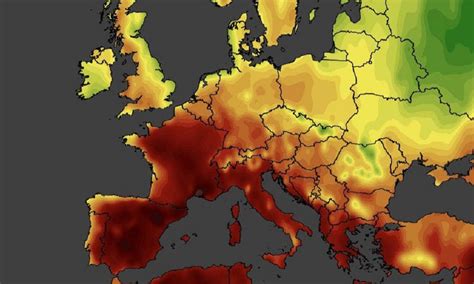 Temperature In France Breaks Record As European Heat Wave Continues