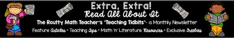 The Routty Math Teacher Thursday Tool School Understanding Fractions