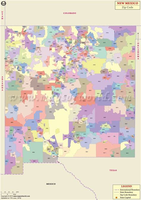 Roswell Nm Zip Code Map Tourist Map Of English