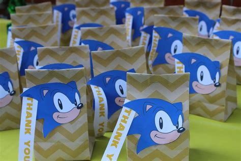 Sonic The Hedgehog Birthday Party Ideas Photo 3 Of 24 Sonic