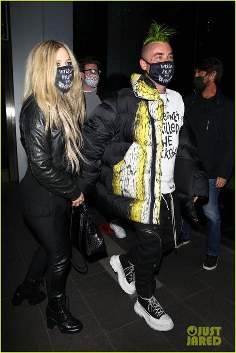 Avril Lavigne Holds Hands With Mod Sun At His Album Release Party