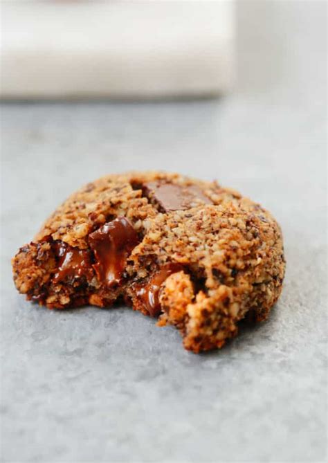 Chocolate Chunk Hazelnut Cookies Healthy And Delicious