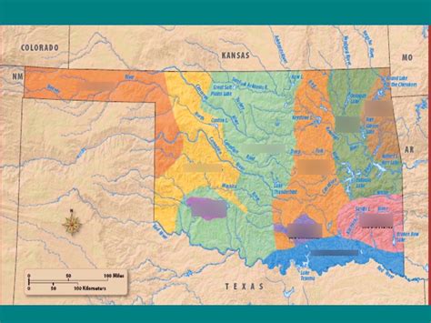 Oklahomas 10 Geographical Regions Advance Ok History Diagram Quizlet