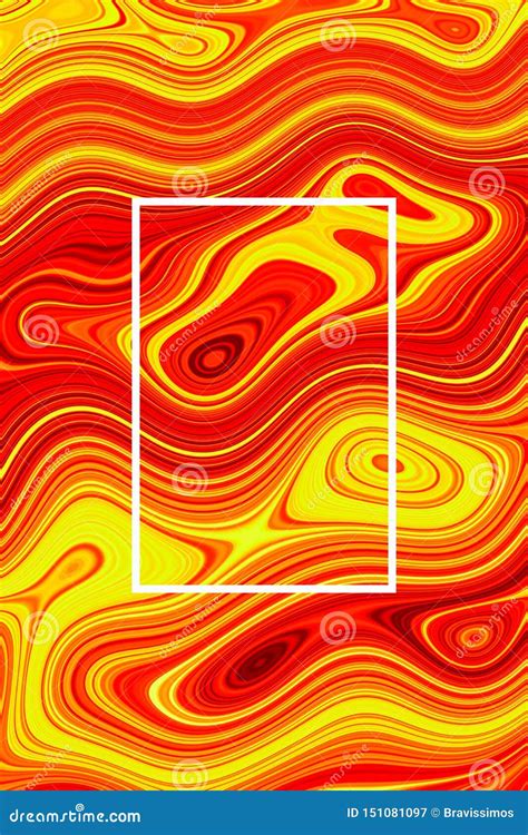 Liquid Abstract Orange Poster And Lava Background Template Gradient