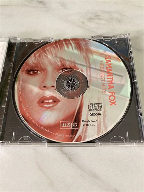 Samantha Fox Greatest Hits Cd Cd Dvd