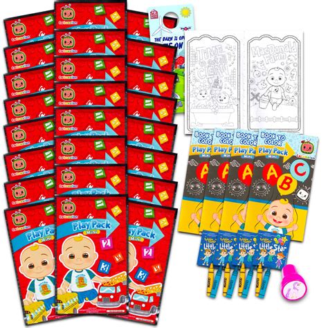 Buy Cocomelon Mini Party Favors Set For Kids Bundle With 24 Mini