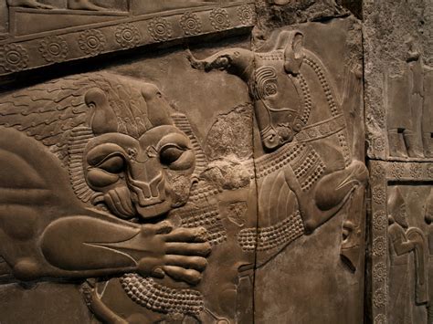 Mesopotamian Carvings Lion Hunting Adam Mcdowall Flickr