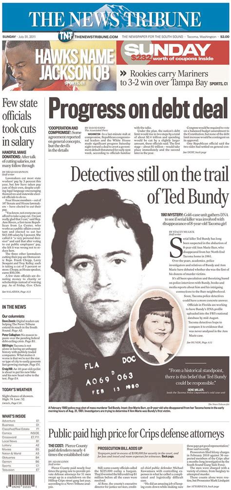 Northwest News Was 8 Year Old Tacoma Girl Ted Bundys First Victim