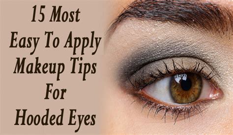 Try These Effective Makeup Tips For Hooded Eyes Tip 1 Wear Eye Makeup
