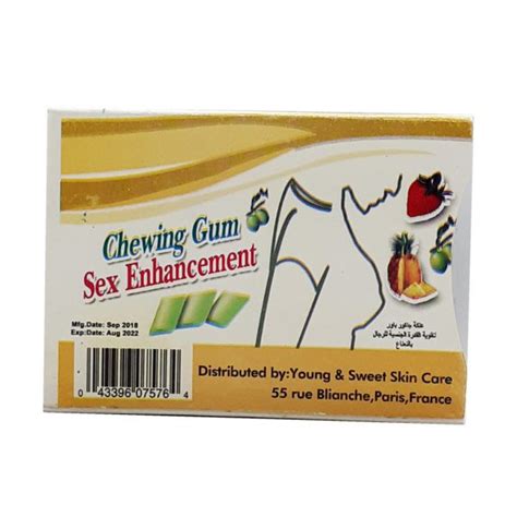 chewing gum sex enhancement for women yellow