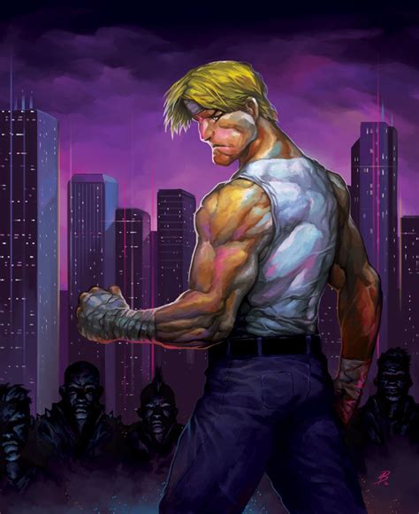 Painted Up Some Fan Art For The Genesis Classic Streets Of Rage Anyone