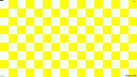 Wallpaper Yellow Checkered Squares White F5fffa Ffff00 Diagonal 20° 120px
