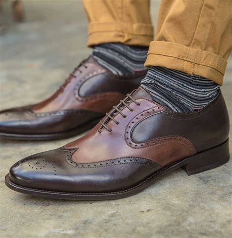A Mans Guide To Wingtip Dress Shoes How Full Brogue Shoes Fit Into