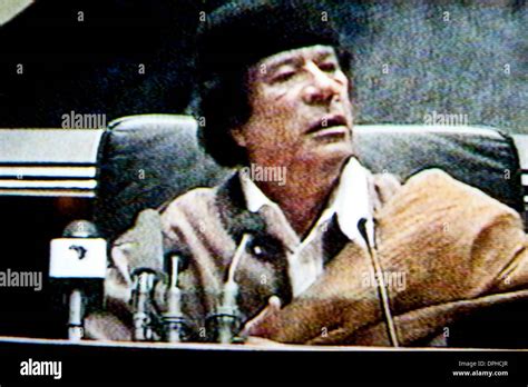 Libya Muammar Gaddafi Hi Res Stock Photography And Images Alamy