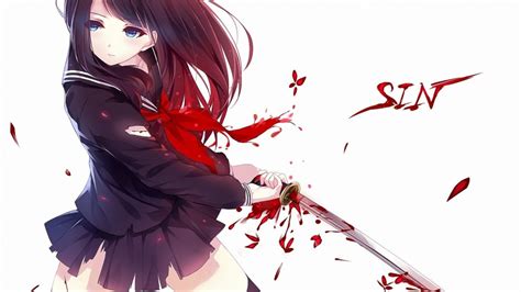 Bloody Anime Girl Wallpapers Wallpaper Cave