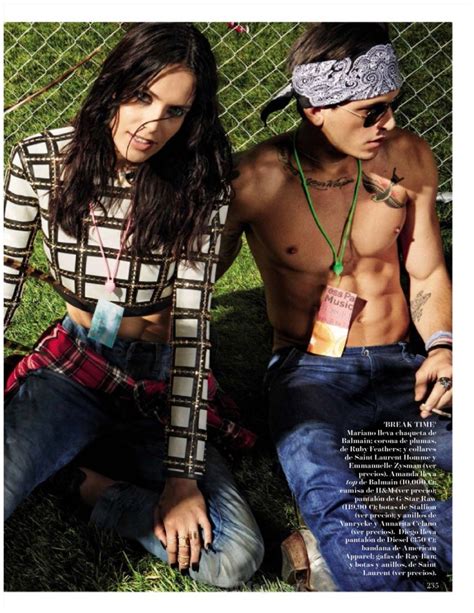 2015 Music Festival Style Featured In Vogue España Fashion Shoot The